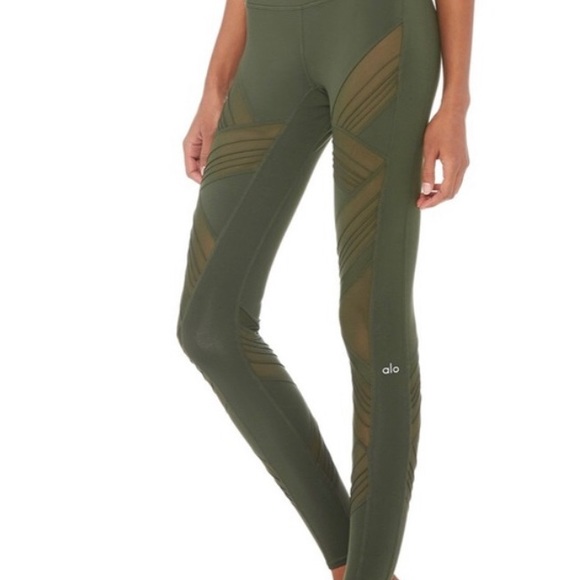 alo green leggings